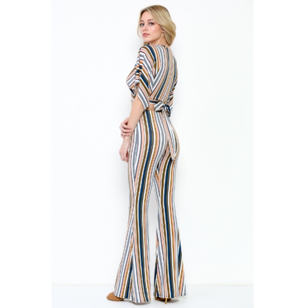 striped pants set - Picture 2 of 4